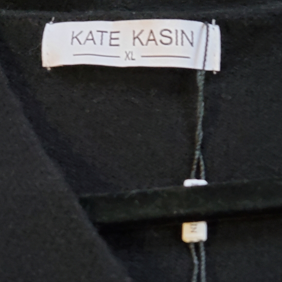 Black Sweater Short Cardigan Puff Pom Sleeves - Picture 6 of 13